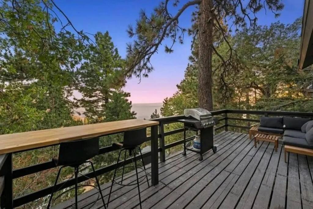 Running Springs Updated Mountain Cabin Retreat With 180 Views Off Deck And Balcony מראה חיצוני תמונה