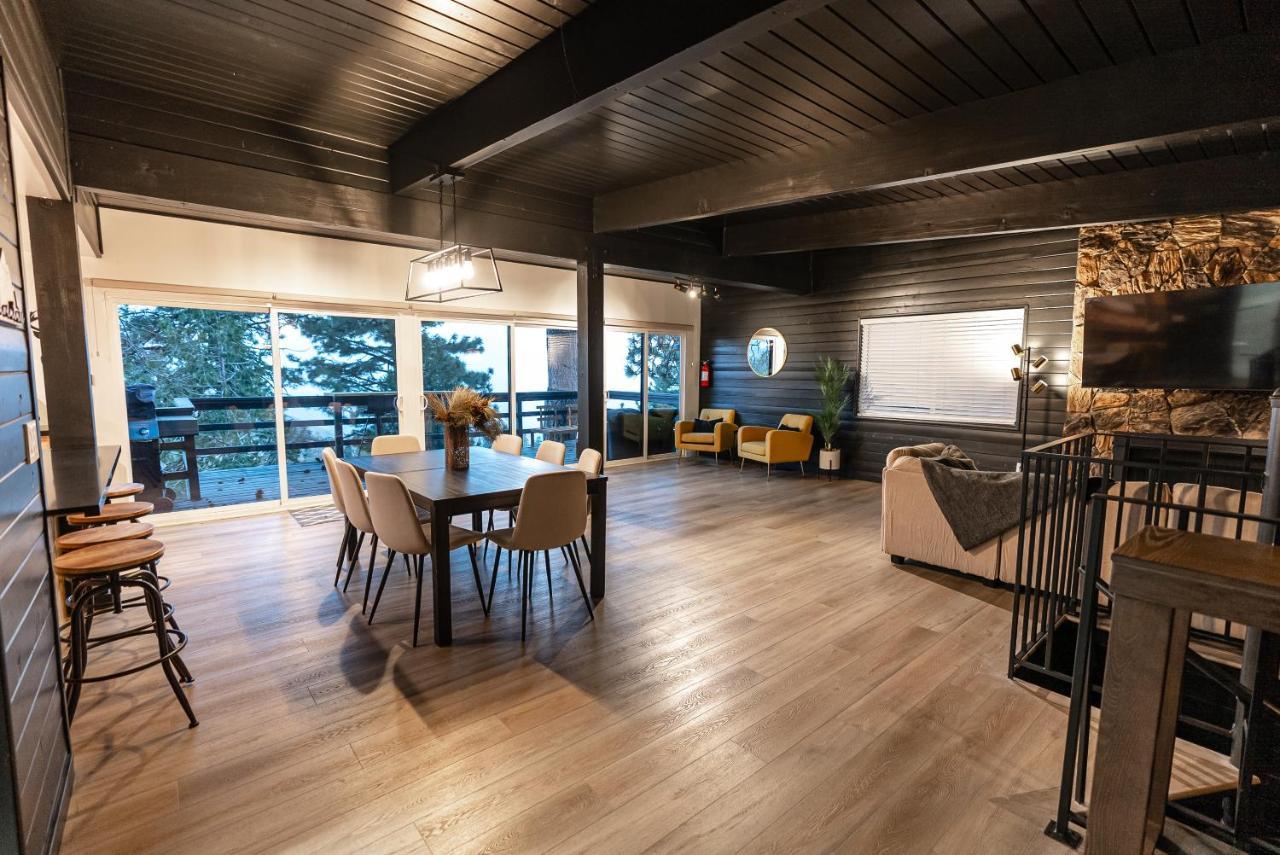 Running Springs Updated Mountain Cabin Retreat With 180 Views Off Deck And Balcony מראה חיצוני תמונה